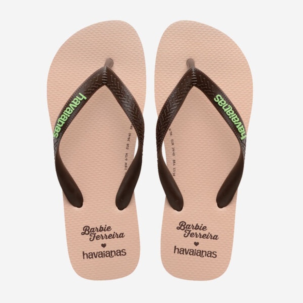 Havaianas x Barbie Ferreira Ballet Rose!